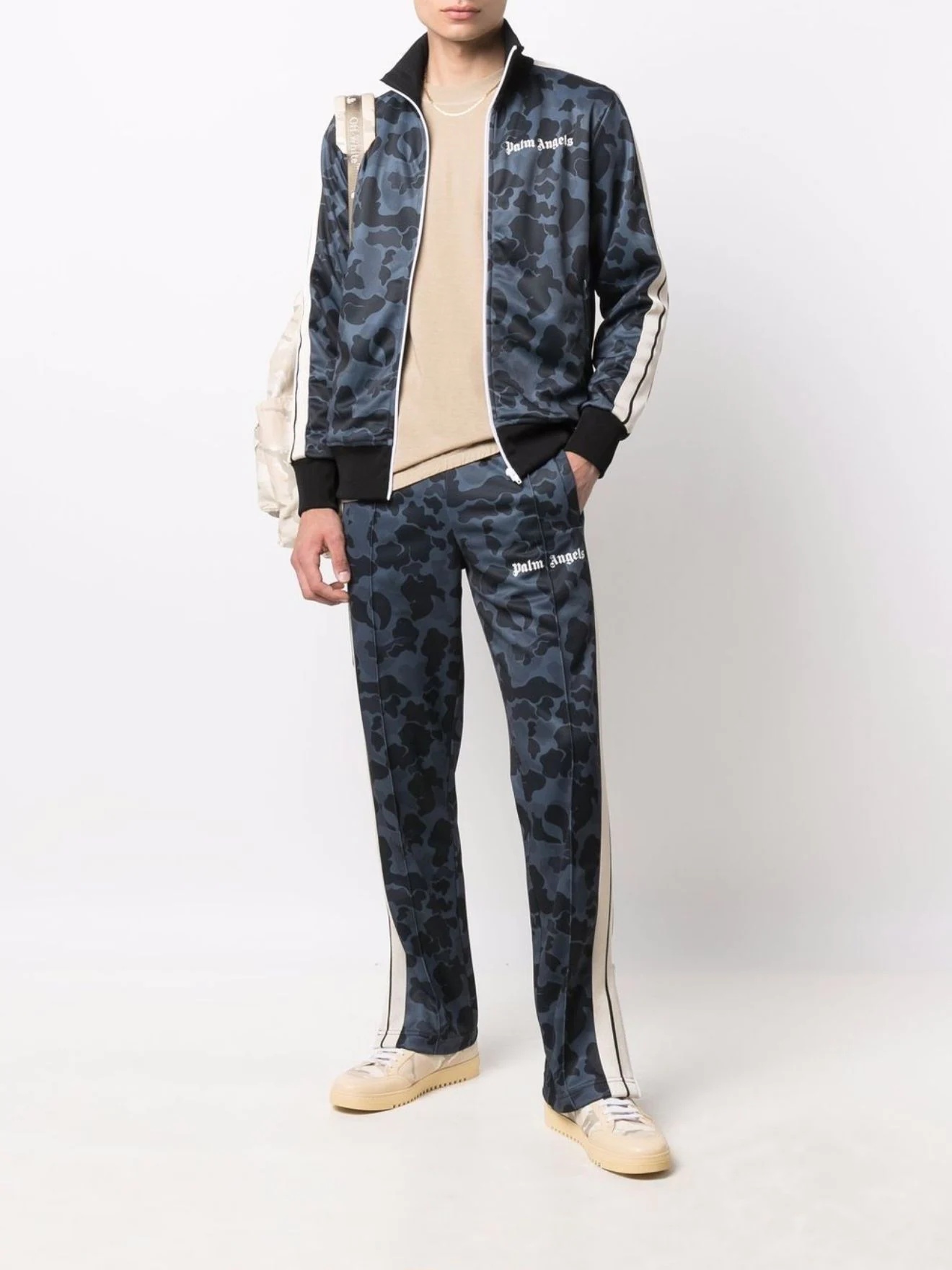 camouflage-print track jacket - 2