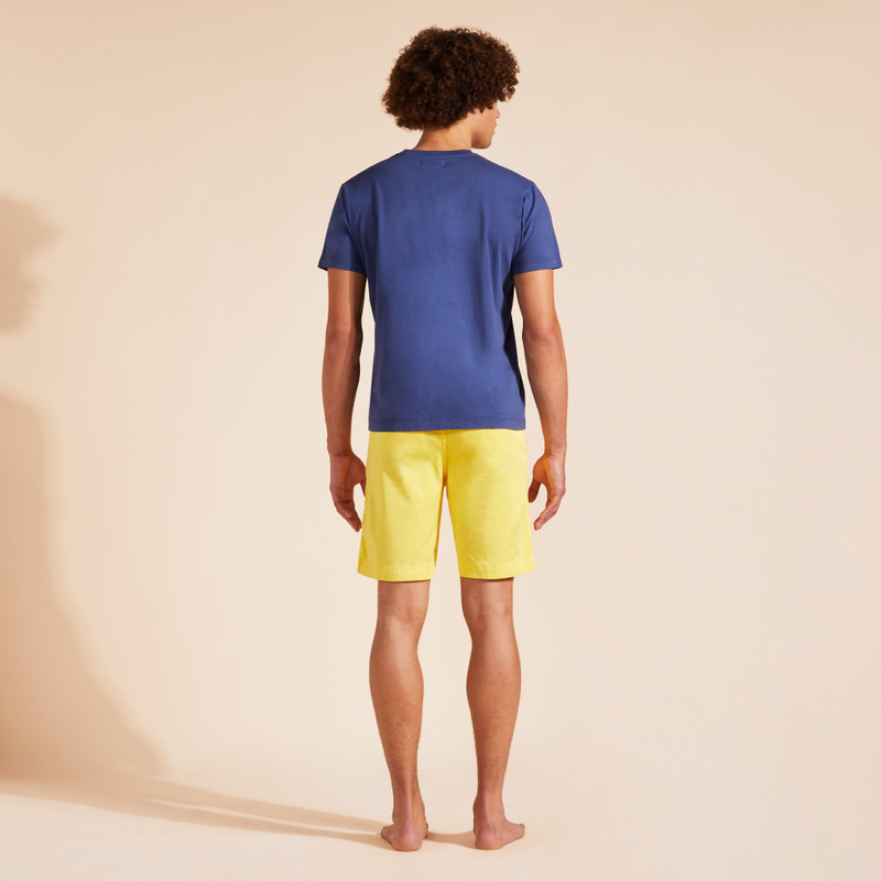 Men Cotton T-Shirt Gomy Placed Logo 4