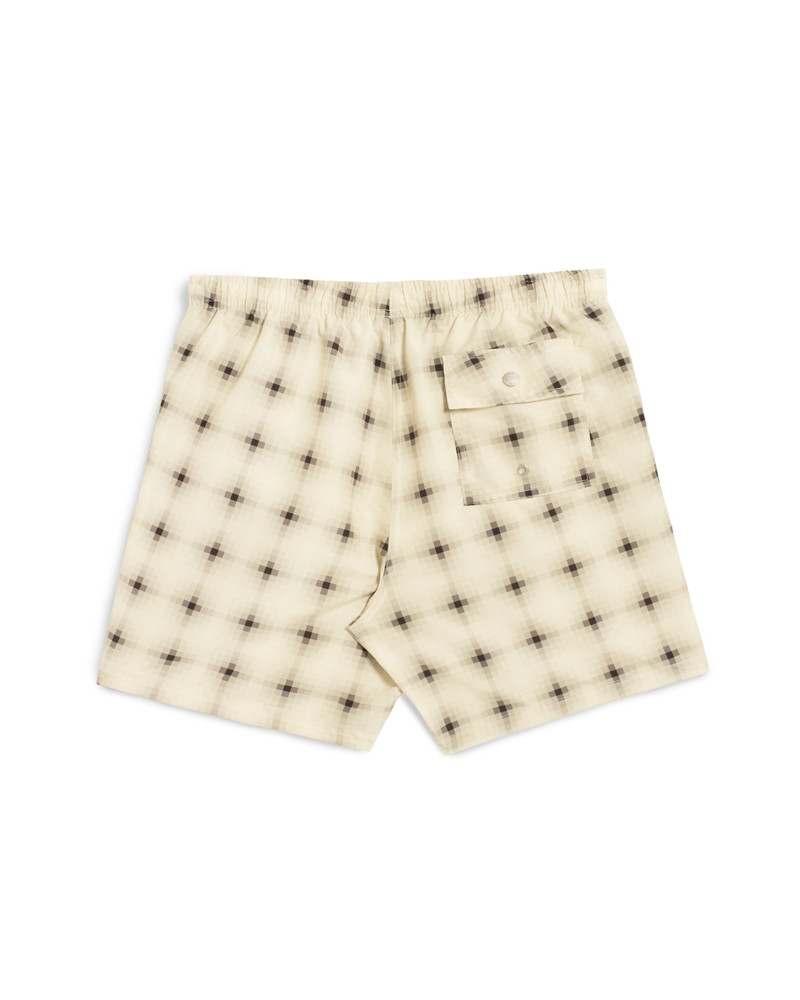 Ivory Digi Plaid Swim Trunk 3