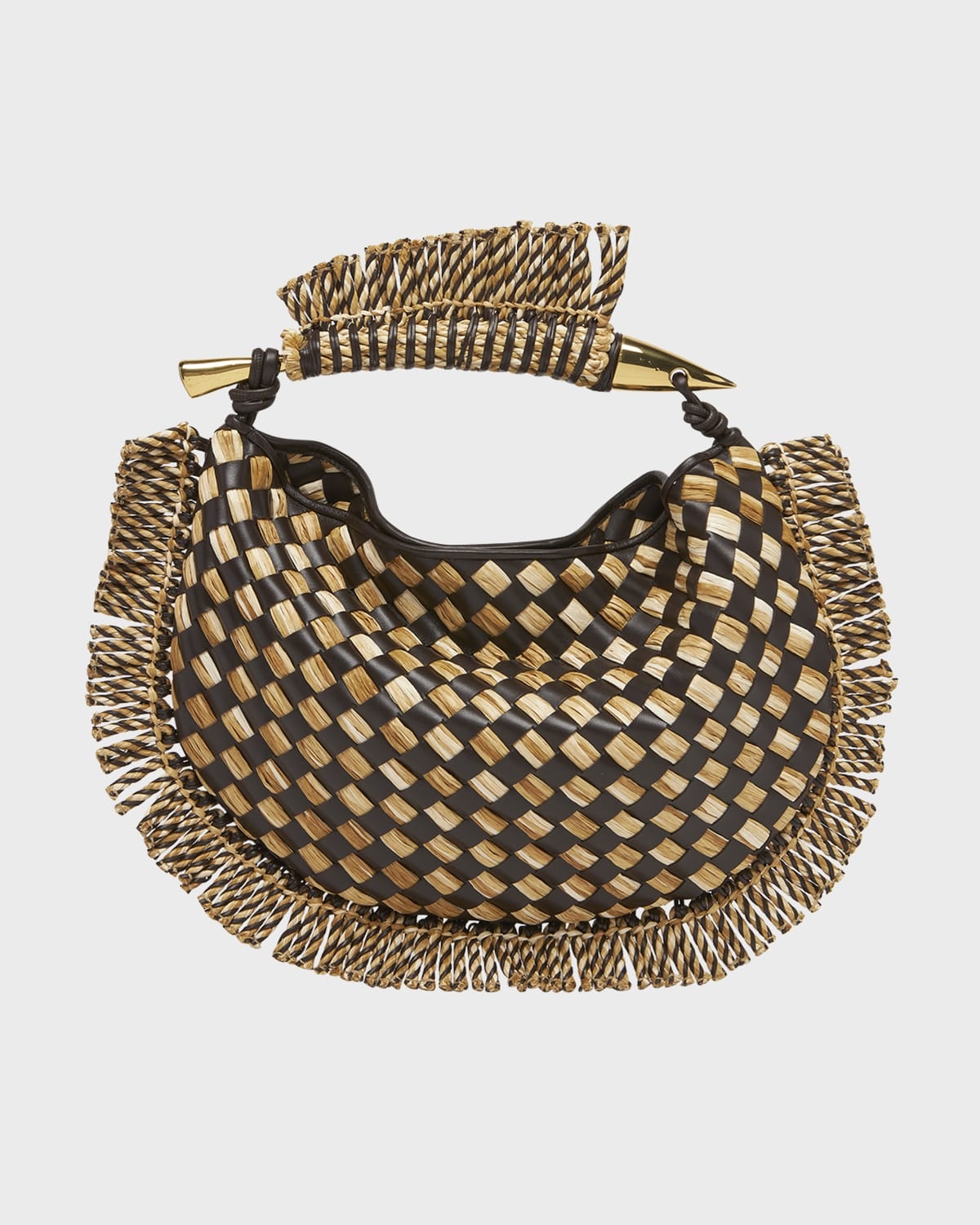 【BOTTEGA VENETA】ミディアム レザートリミング raffia トート BOTTEGA VENETA】ミディアム レザートリミング raffia トート