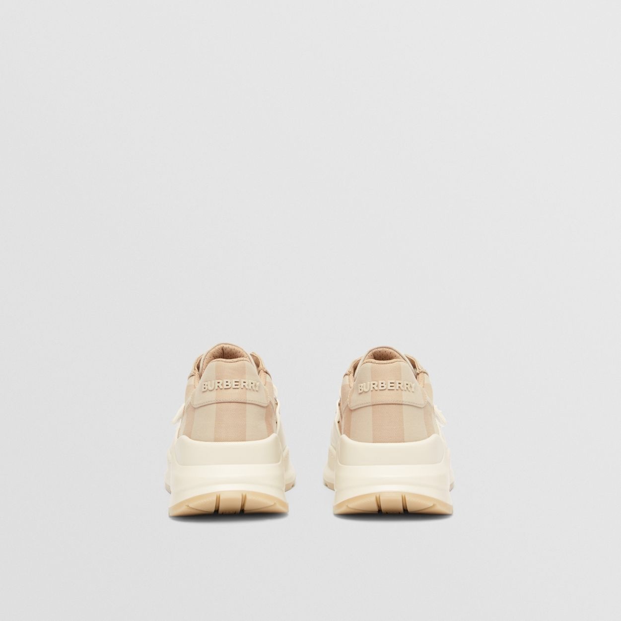 Check Cotton Sneakers - 5
