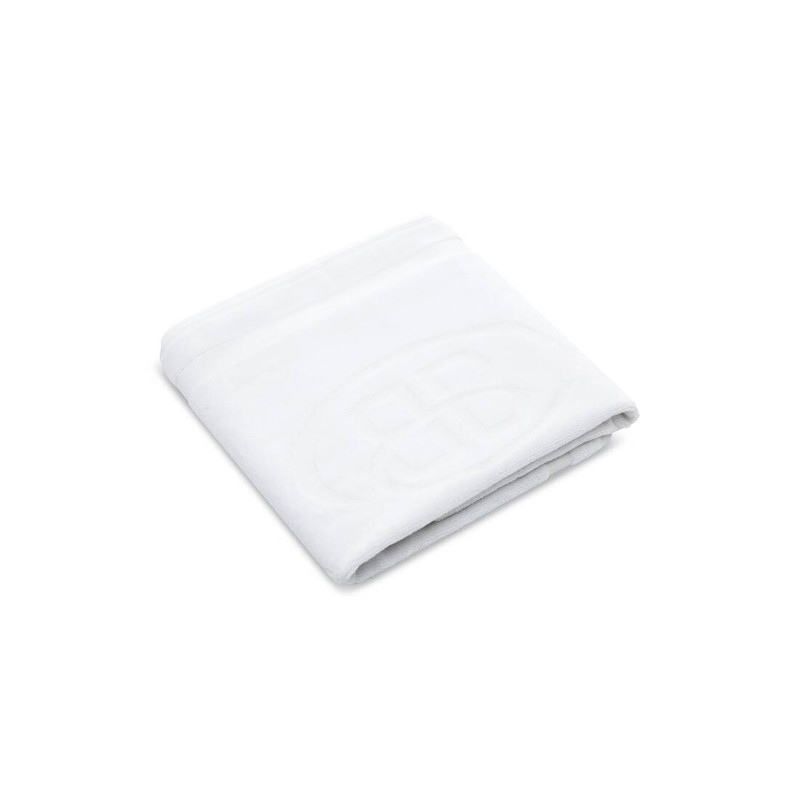 BALENCIAGA Face Towel in White outlook