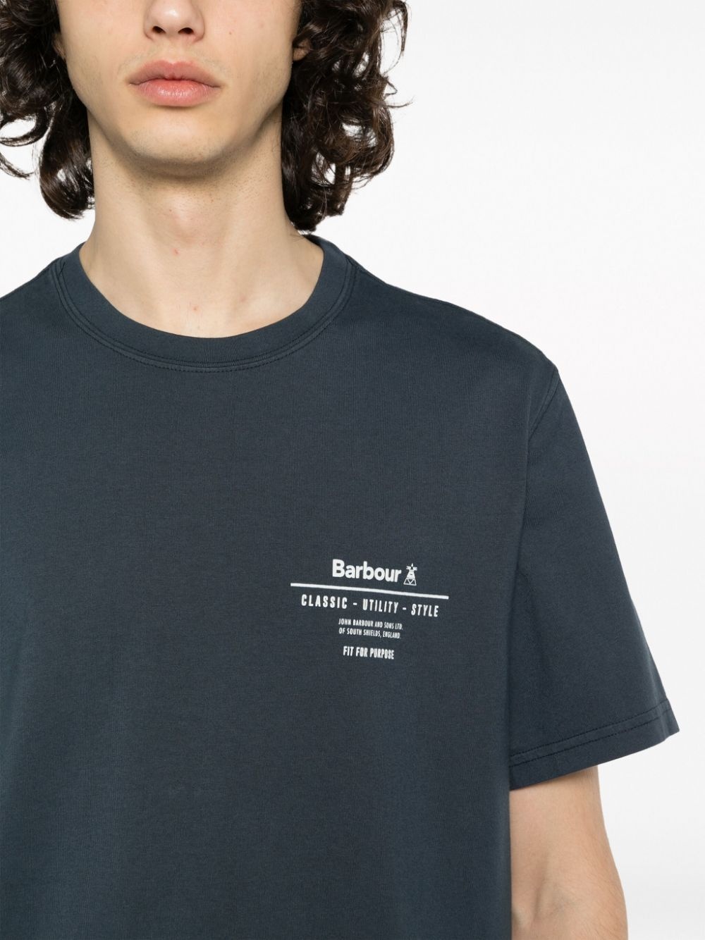 logo-print cotton T-shirt - 5