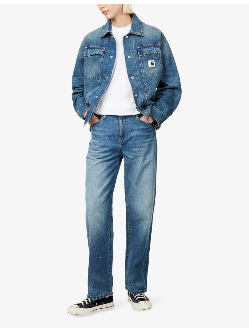 Carhartt WIP Arin Tapered-Leg Denim Trousers outlook