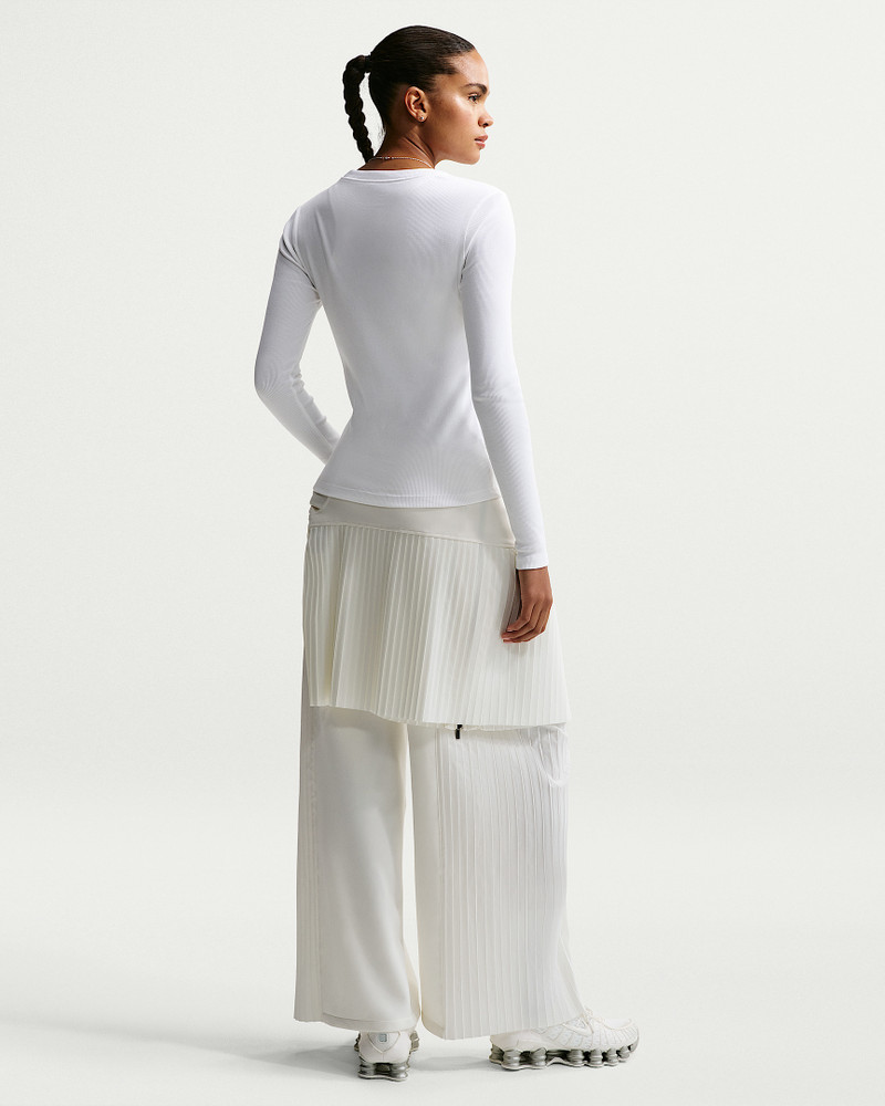 Nike Sportswear Women's Tight Long-Sleeve Ribbed T-Shirt 5