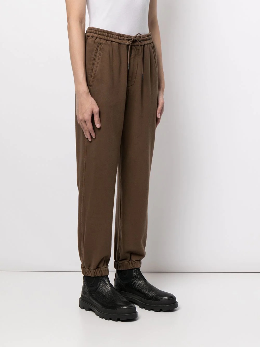 drawstring track trousers - 3