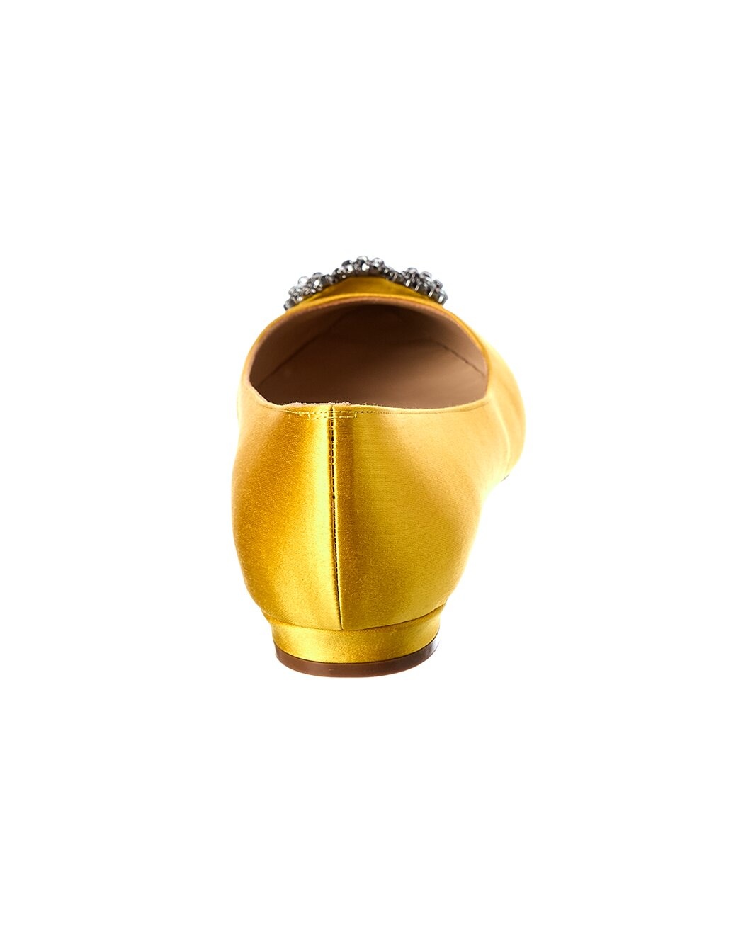 Manolo Blahnik Hangisi Satin Flat - 3