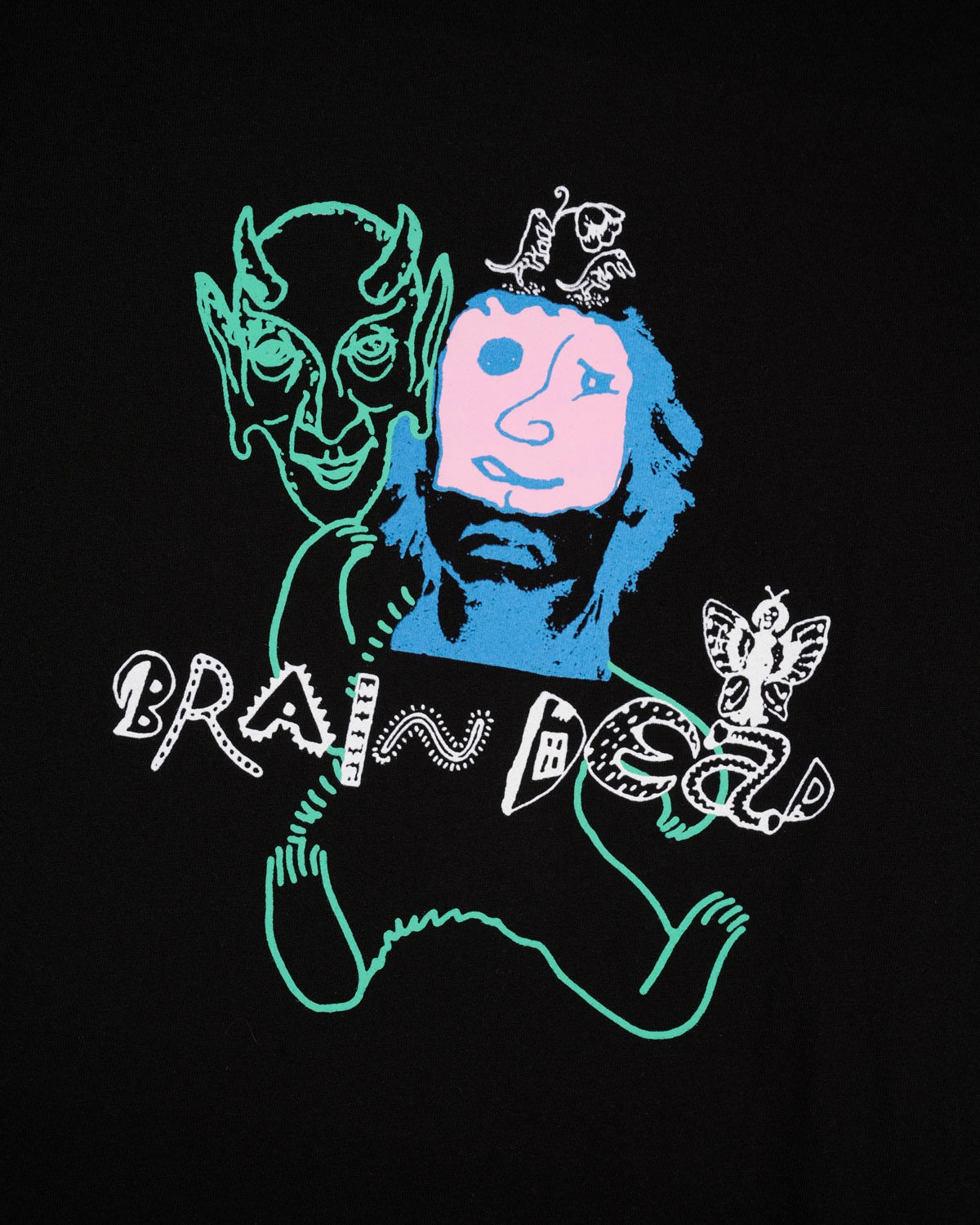 Masks T-shirt - Black - 2