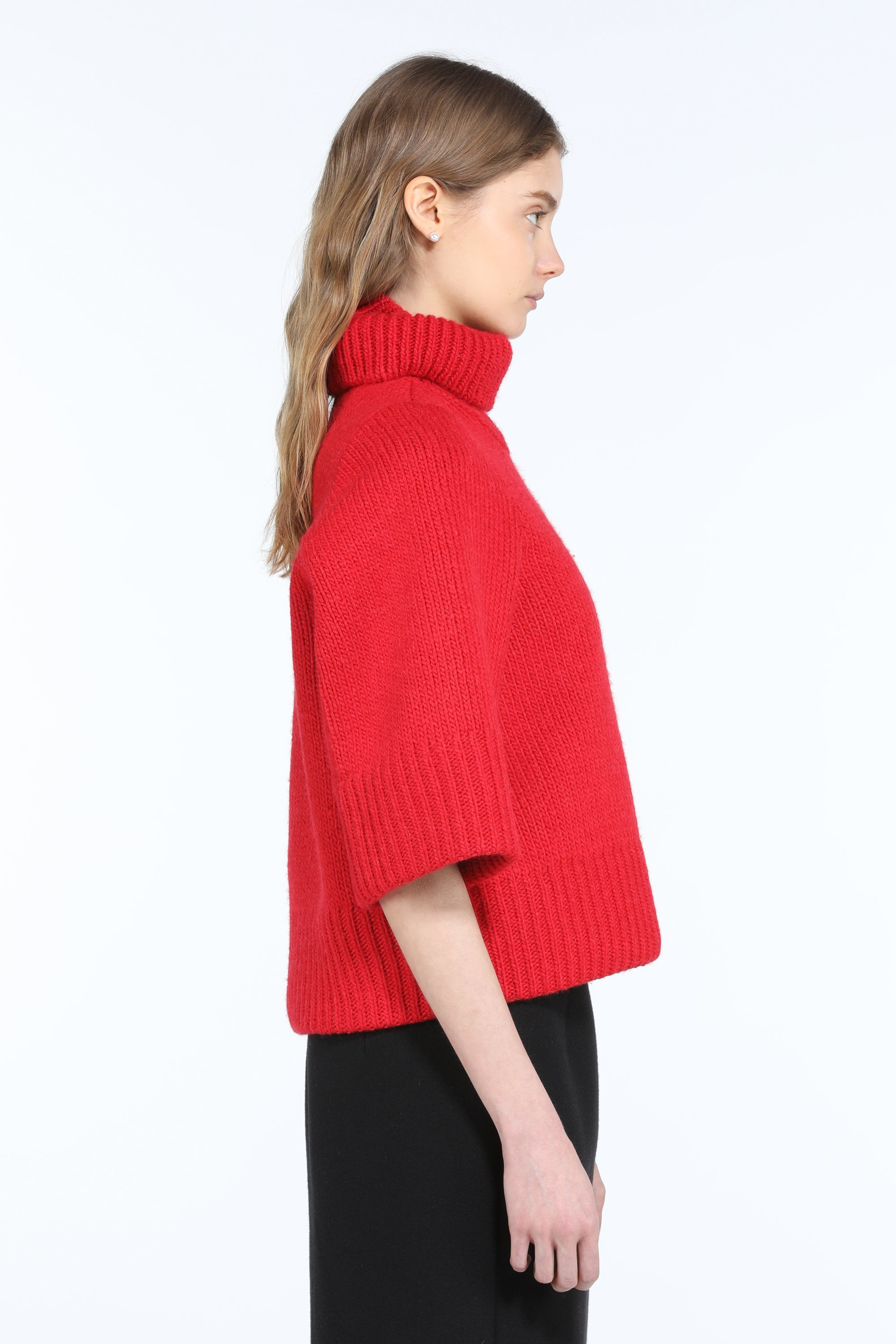 OVERSIZED SWEATER WITH THREE-QUARTER SLEEVES - 3