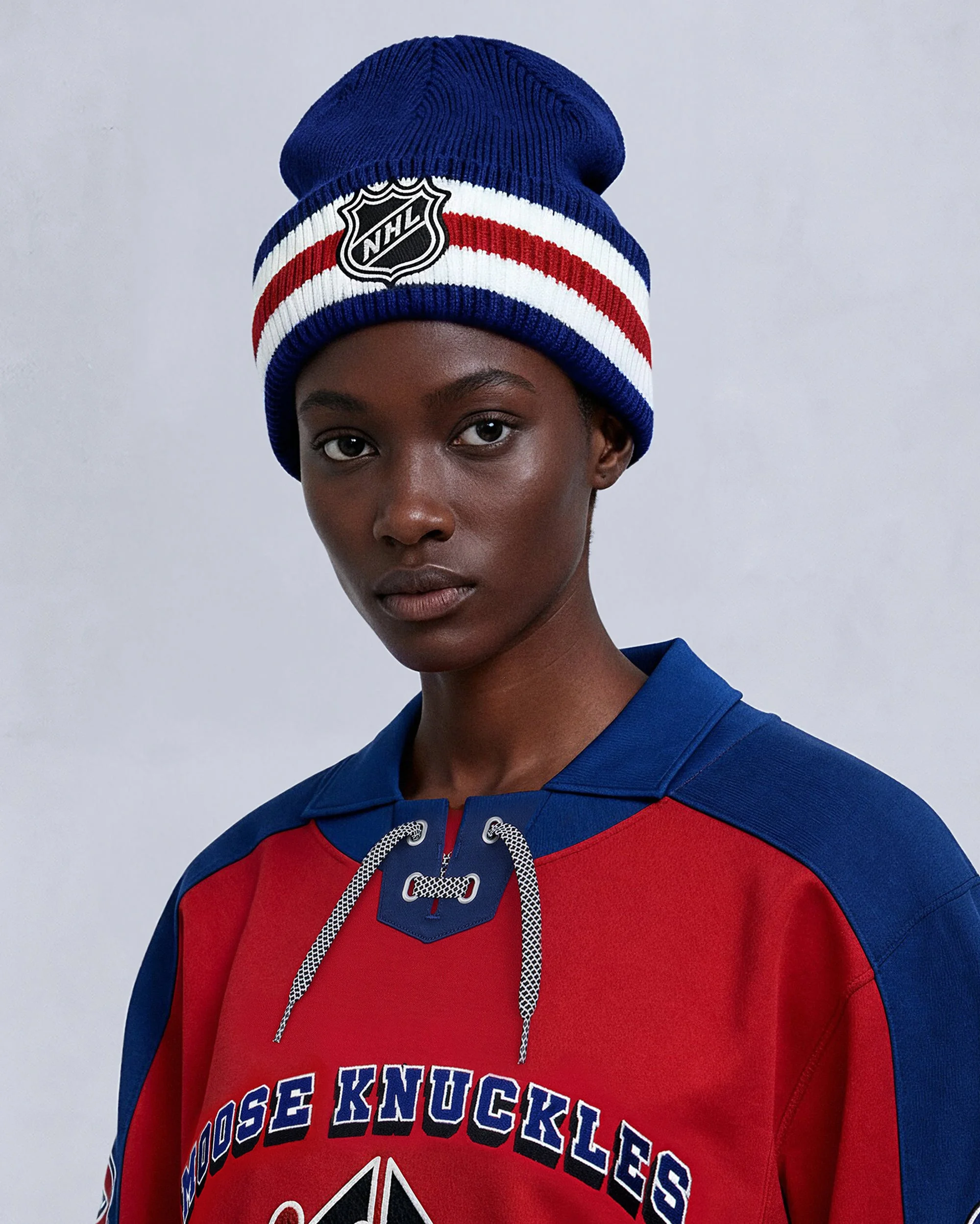 NHL X MOOSE KNUCKLES CANADIENS BEANIE - 1