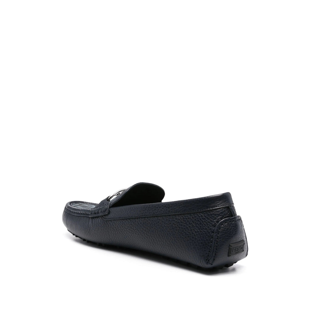 Fendi Blue Loafers Men - 2