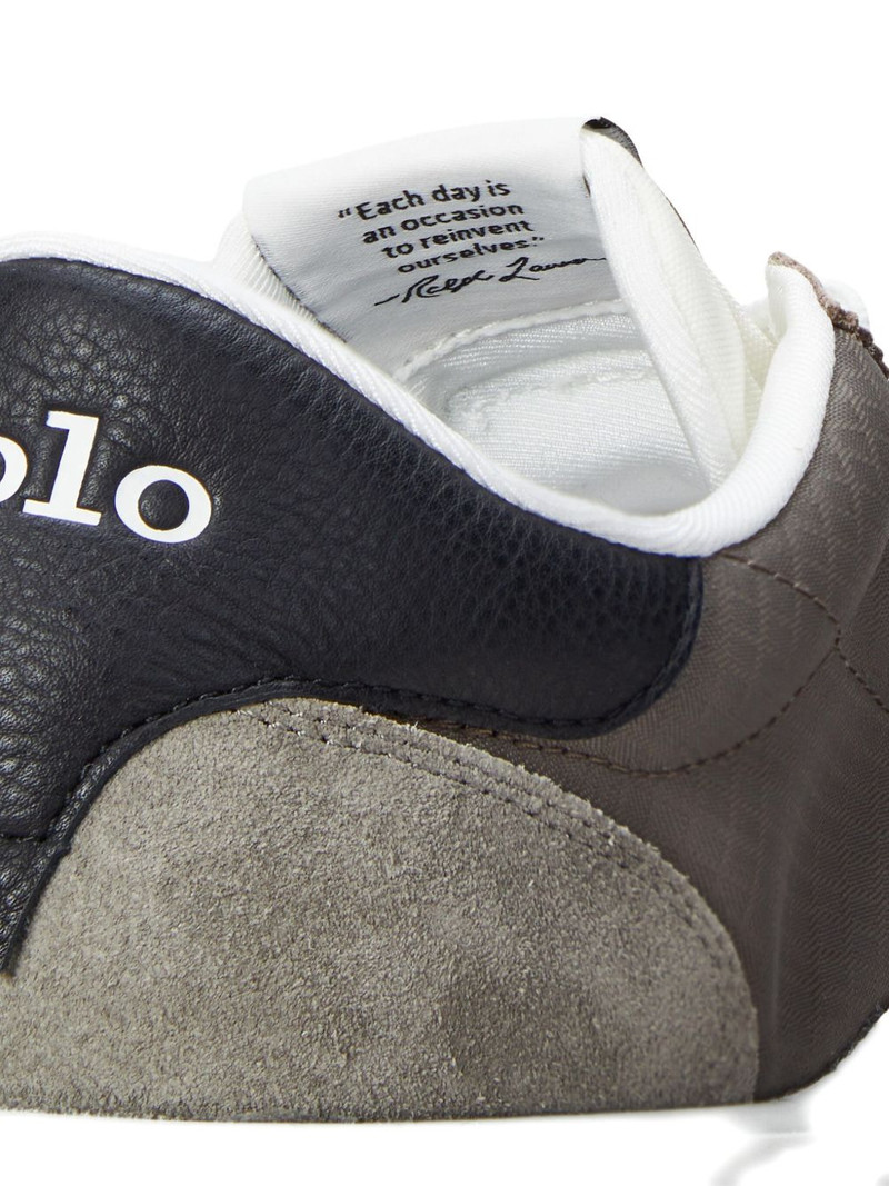 Train 89 suede panelled sneakers 5