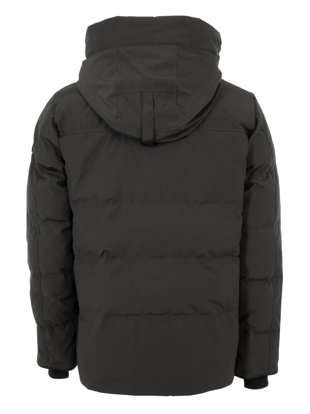 logo-patch hooded jacket - 2