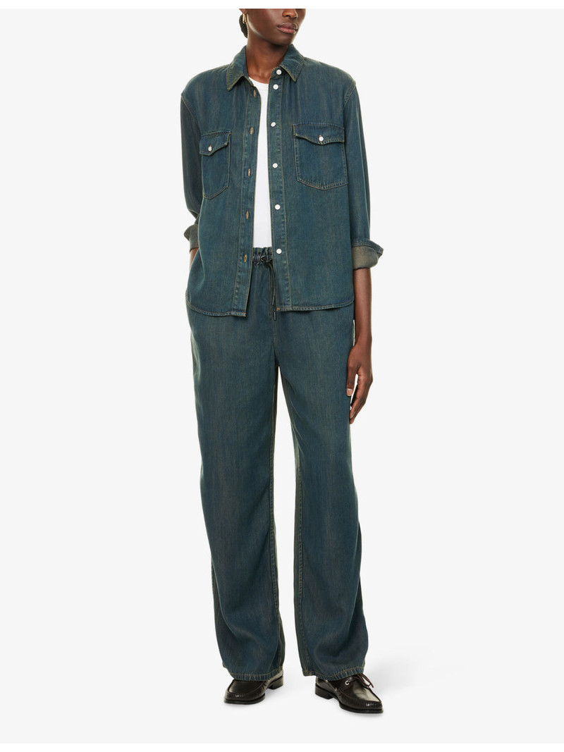SAMSØE SAMSØE Satopiarya Drawstring Woven Trousers outlook