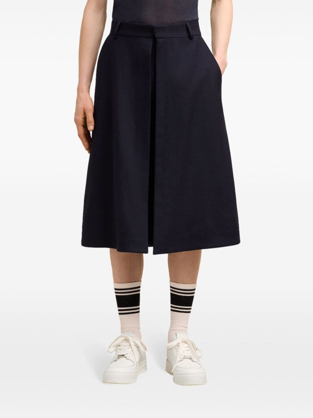 Arcade lace-up leather sneakers - 5