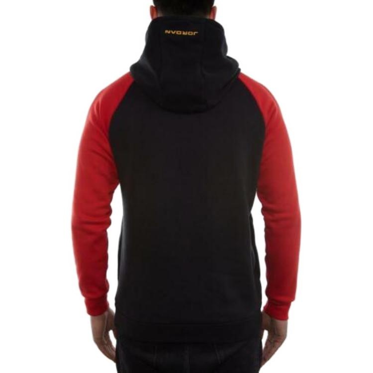Air Jordan Retro 13 Jumpman Hoodie 'Black Red' AR9780-010 - 2