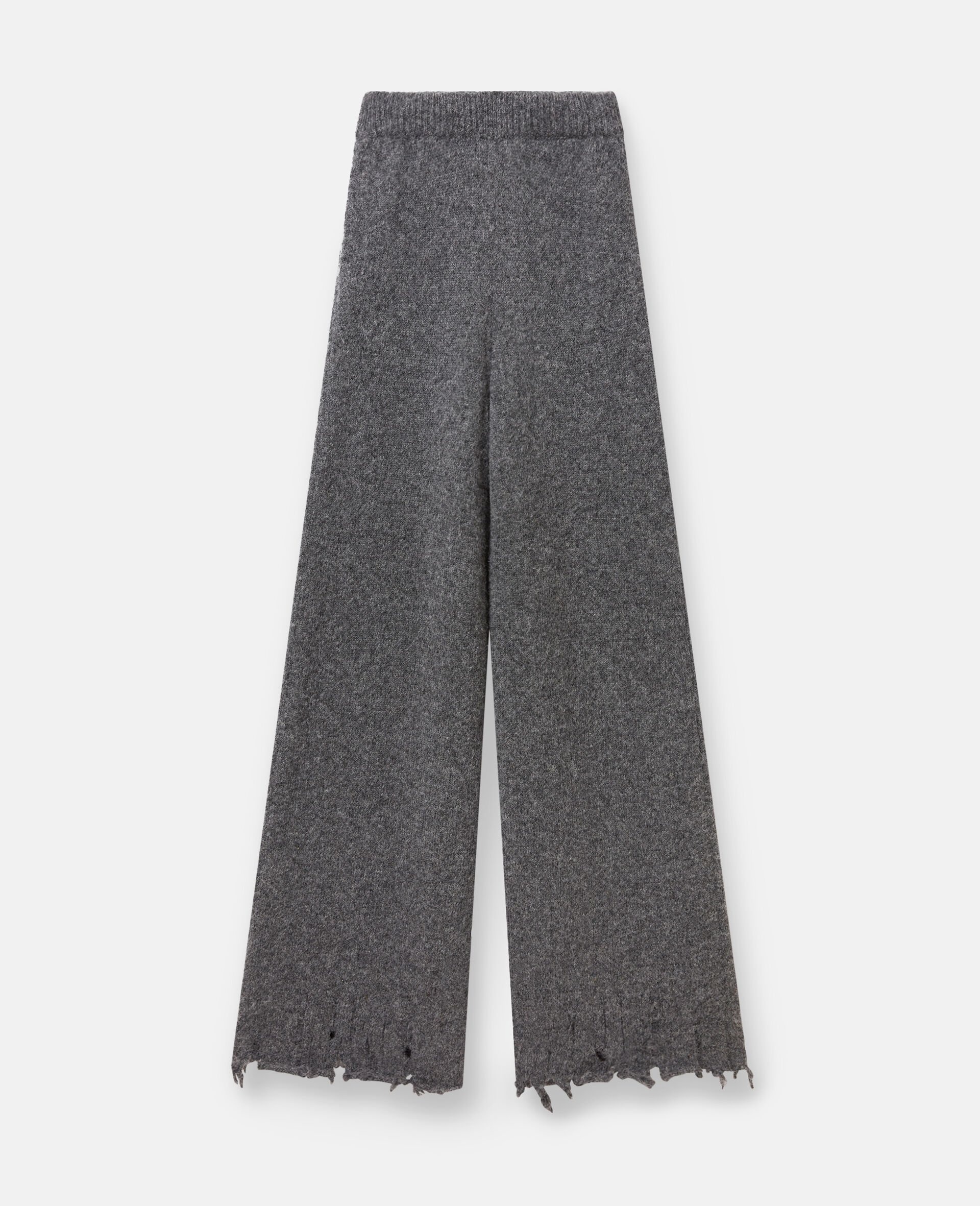 Flared High-Rise Trousers - 1