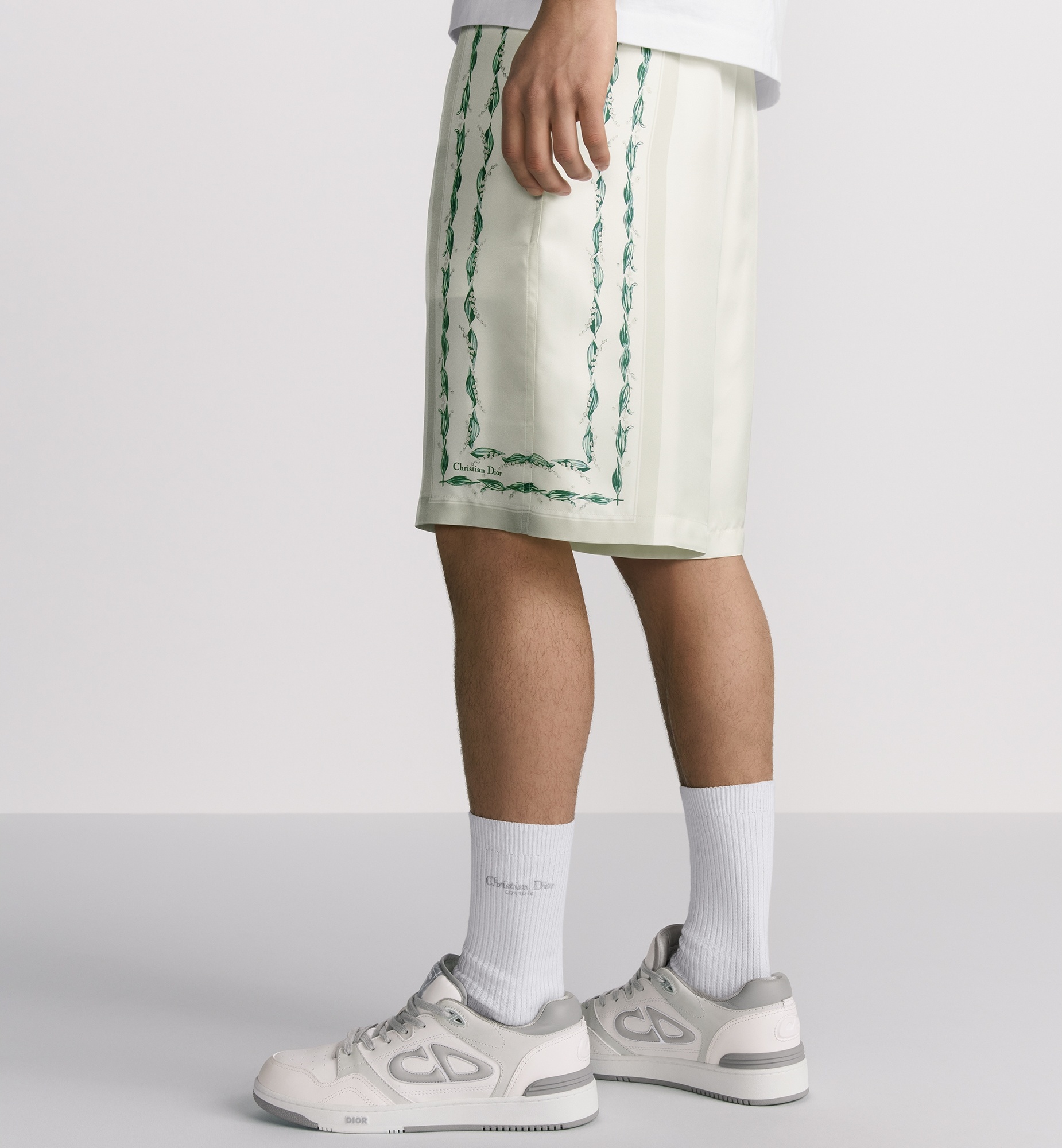 Christian Dior Couture Lily of the Valley Bermuda Shorts - 2