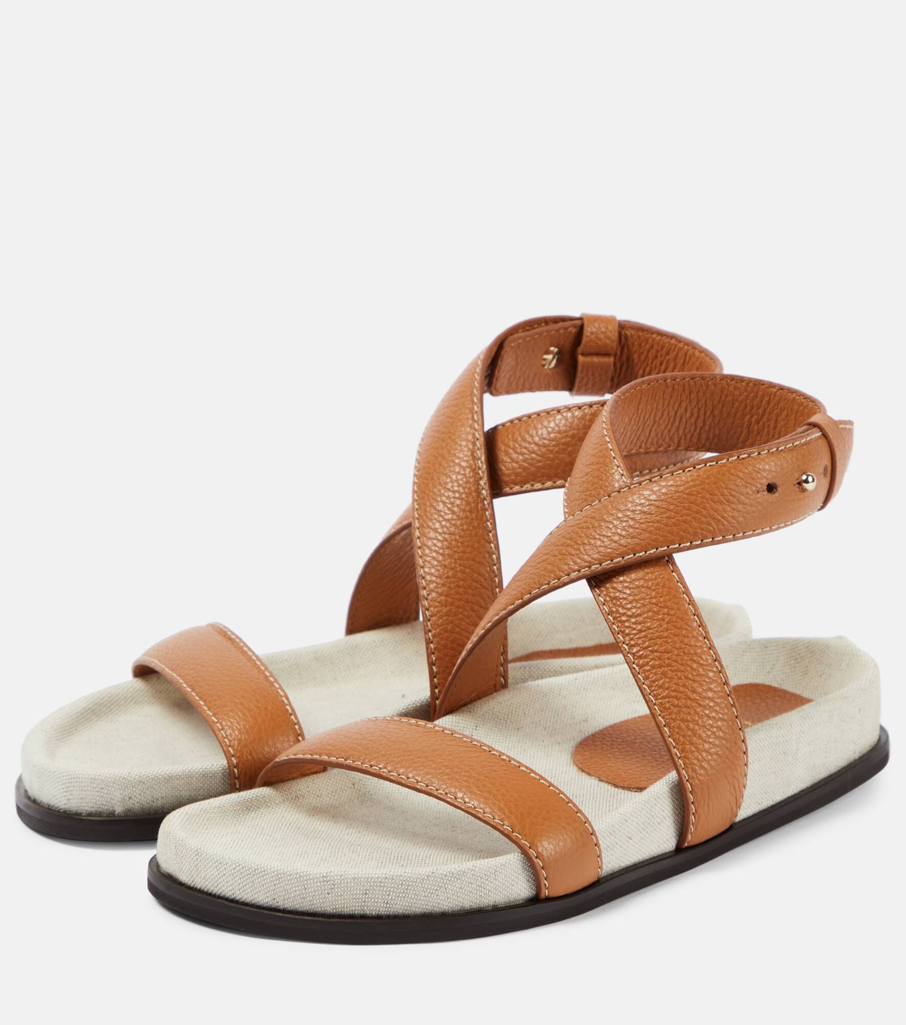 Leather sandals - 5