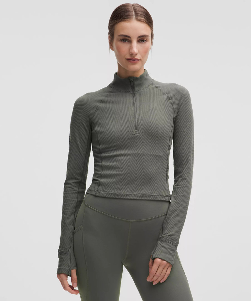 It's Rulu Cropped Half Zip 1