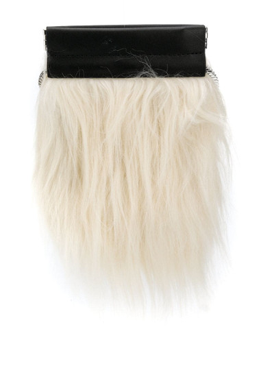 Diesel faux fur purse outlook