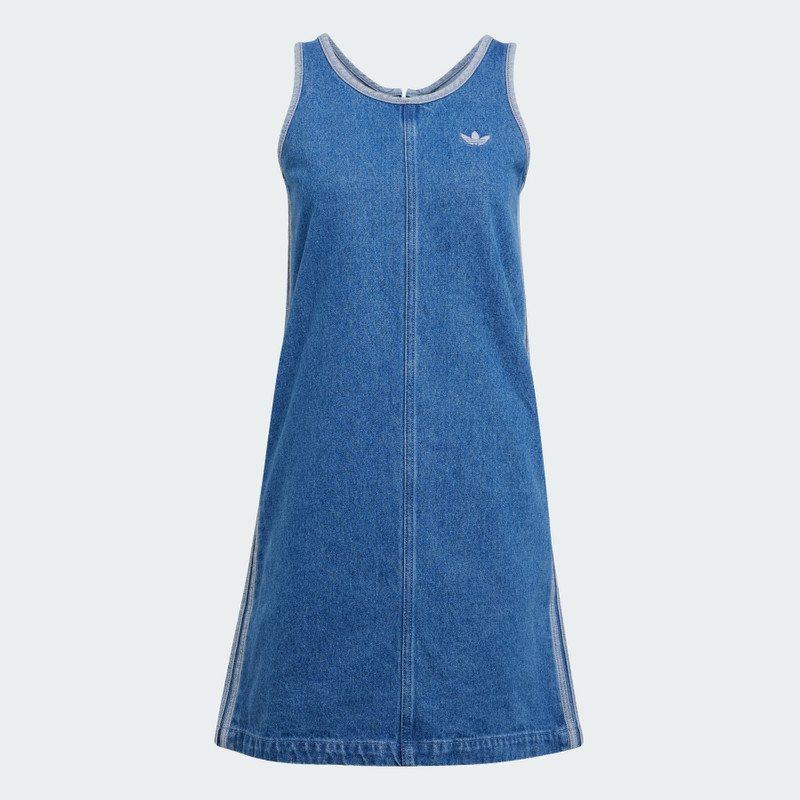 Adicolor Denim 3-Stripes Tank Dress - 1