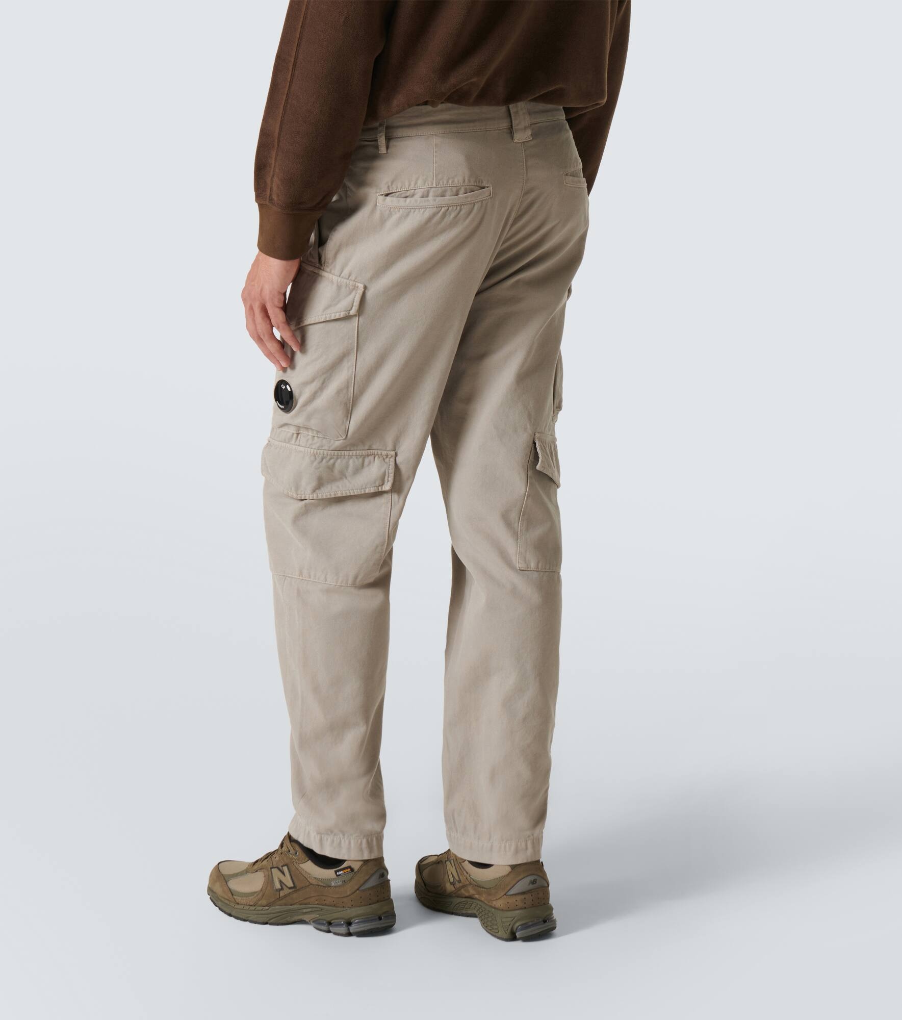 Cotton cargo pants - 4