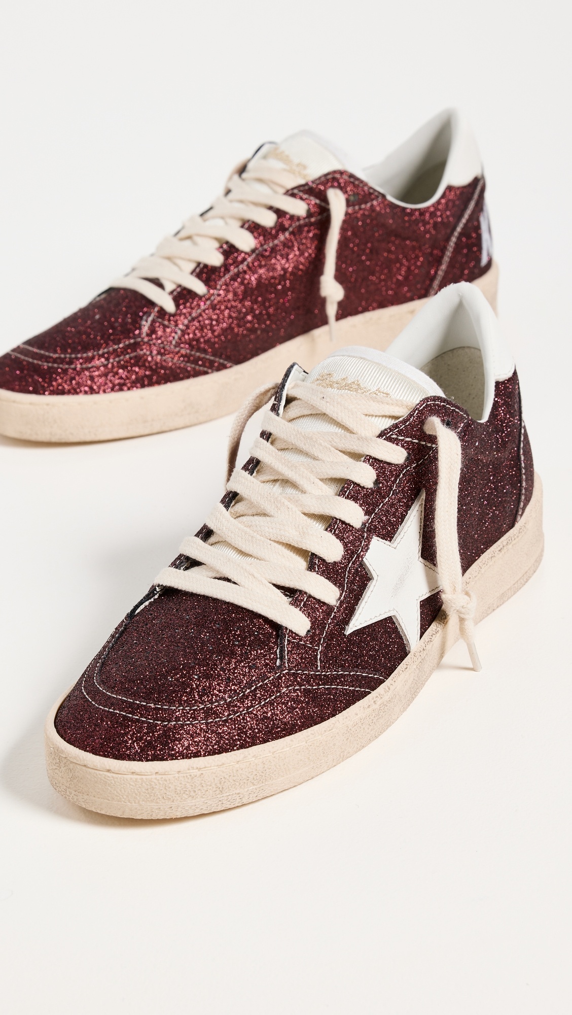 Ball Star Glitter Sneakers - 4