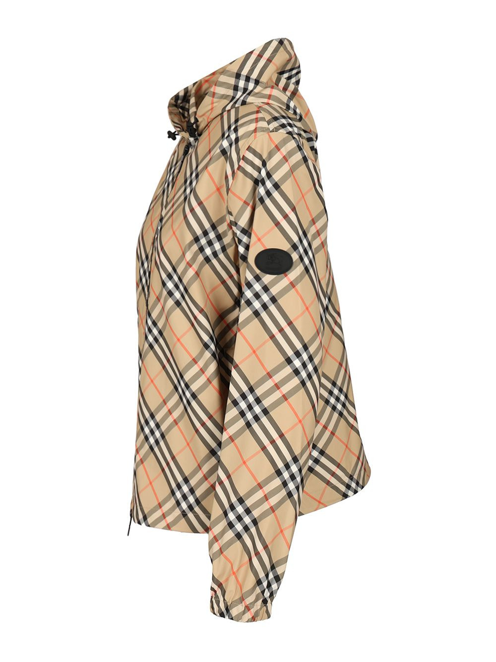 Jacket In Burberry Check Jackets Beige - 3