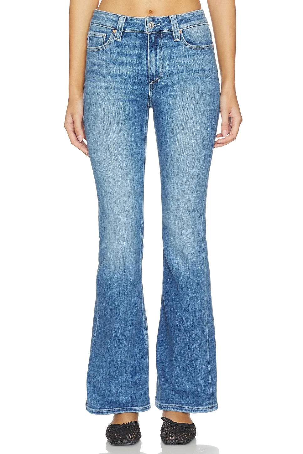 High Rise Laurel Canyon Petite Bootcut Jeans - 1