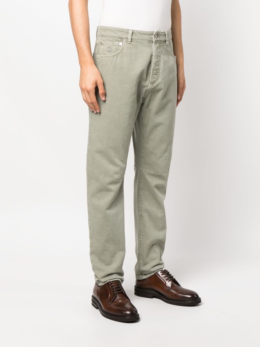 straight-leg denim jeans - 3