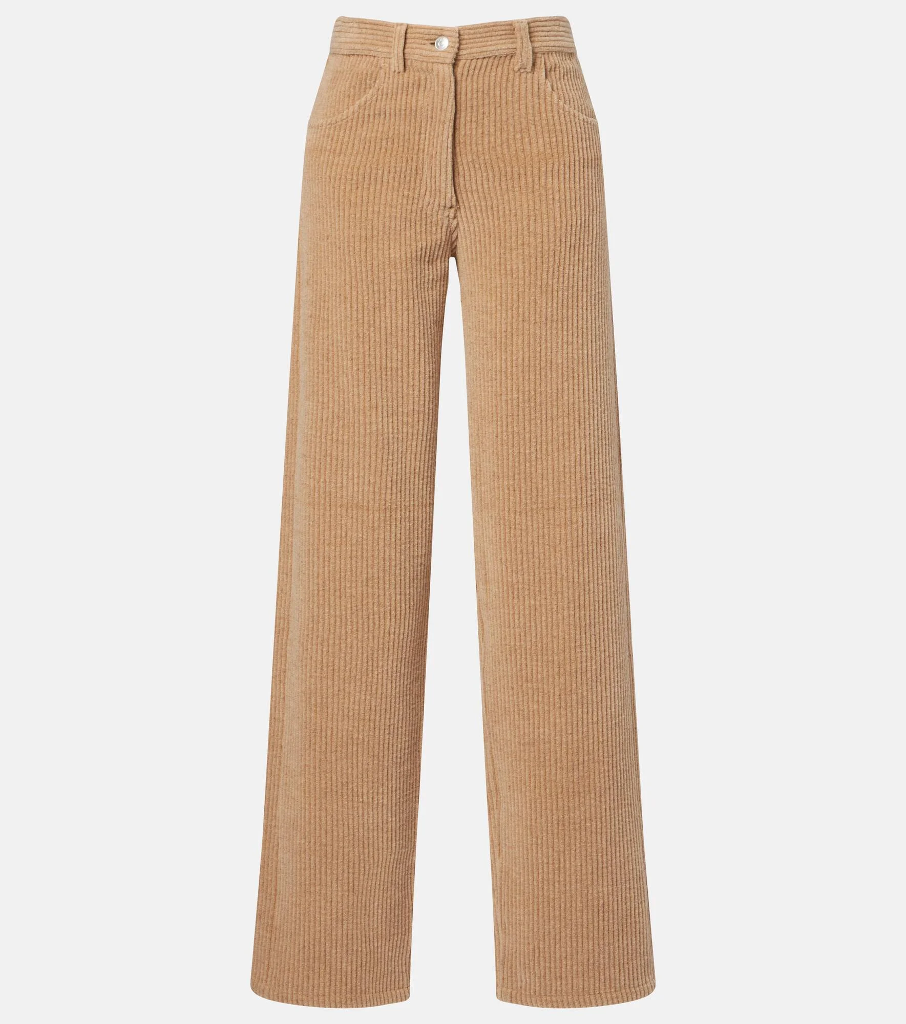 Clair high-rise corduroy straight pants - 1
