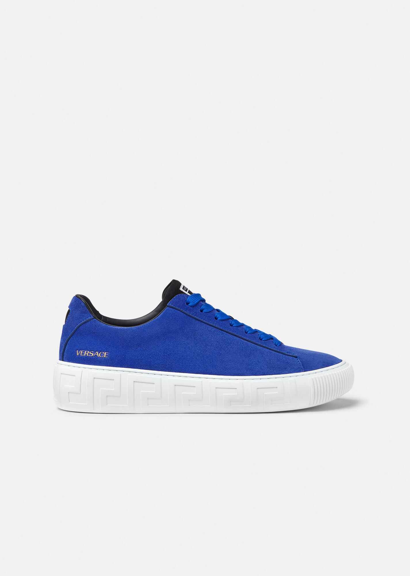 Greca Suede Sneakers - 1