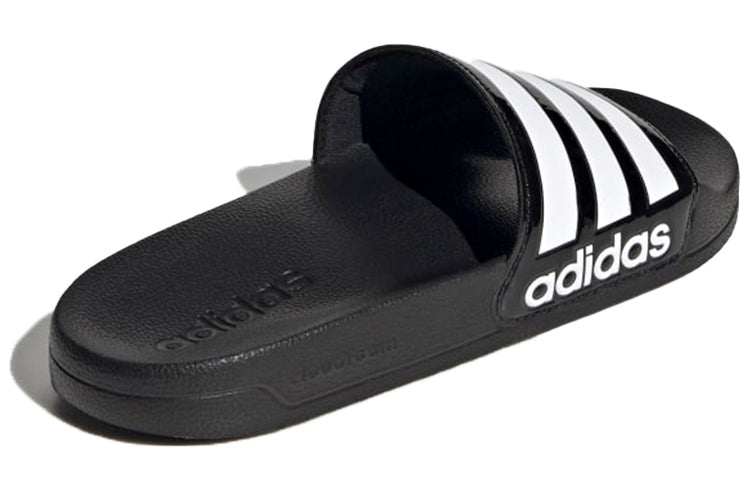 (WMNS) adidas Hirocoledge x Adilette Shower Slide 'Takahashi Hiroko - Black White' FZ2852 - 4