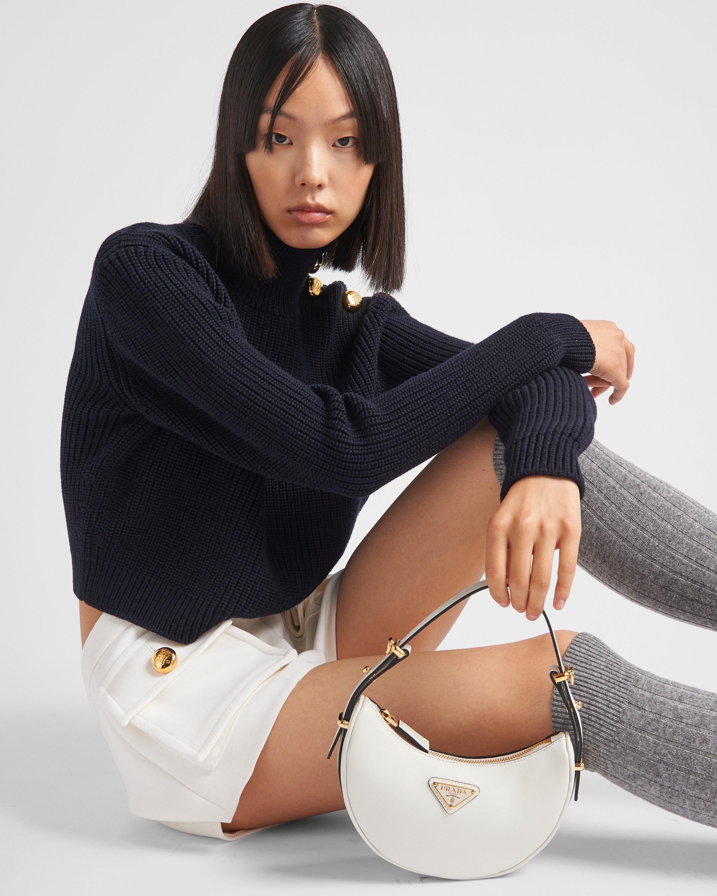 Wool turtleneck sweater - 3