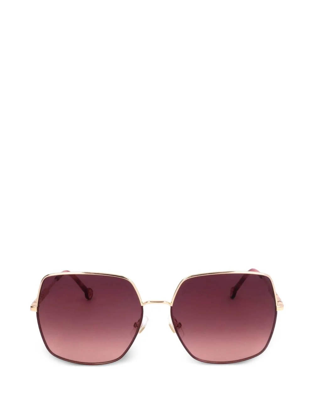 square-frame sunglasses - 1