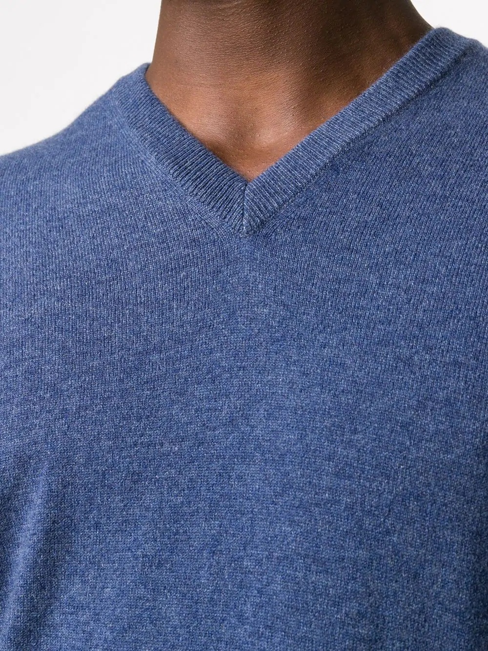 V-neck cashmere jumper - 5