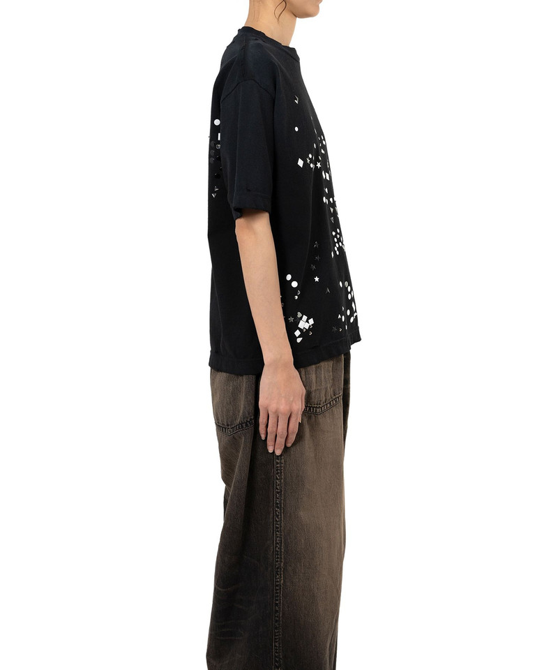 Embellished Distressed T-Shirt 13