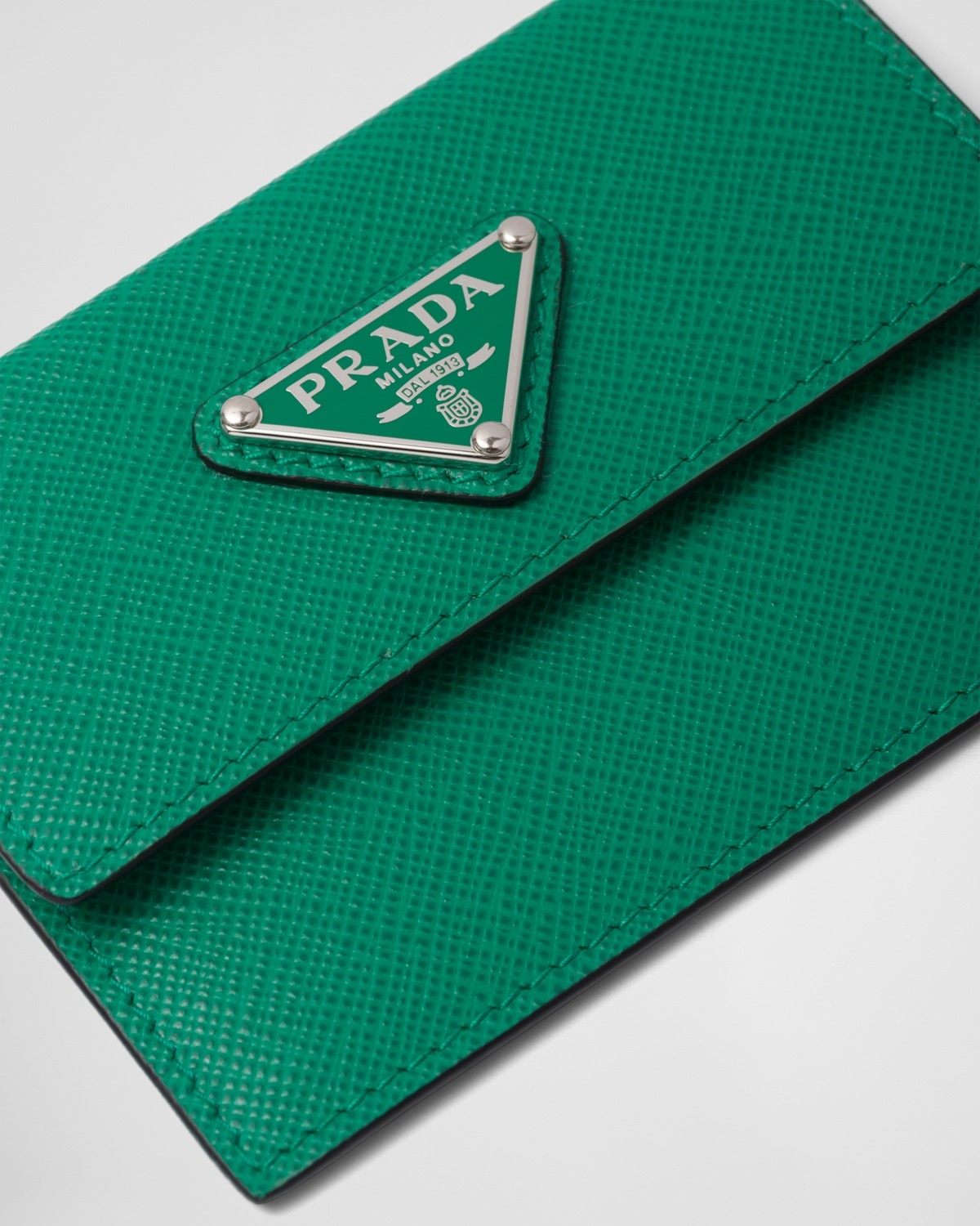 Saffiano leather card holder - 5