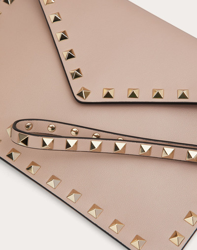 Valentino Rockstud Calfskin Pouch outlook