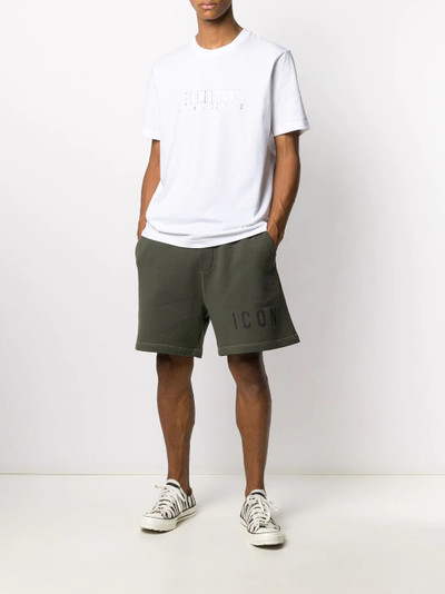 DSQUARED2 Icon logo-print track shorts outlook