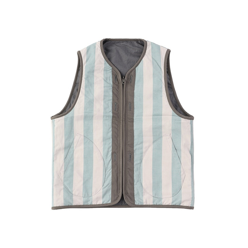 visvim IRIS LINER VEST GREY outlook