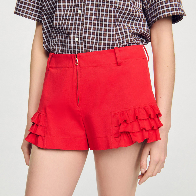 RUFFLED SHORTS 4