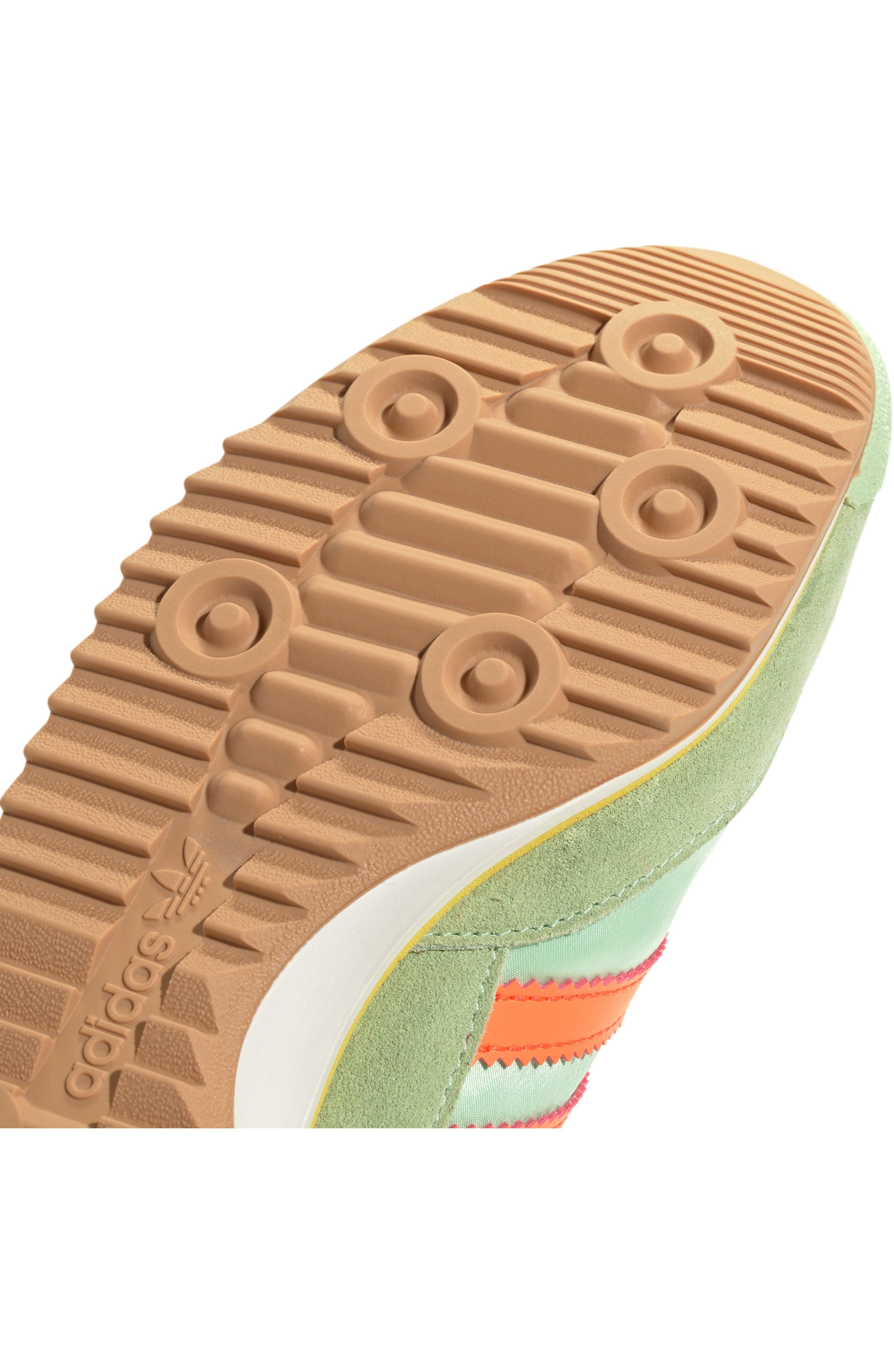 adidas SL 72 Sneaker in Green Spark/Orange/Off White at Nordstrom - 7