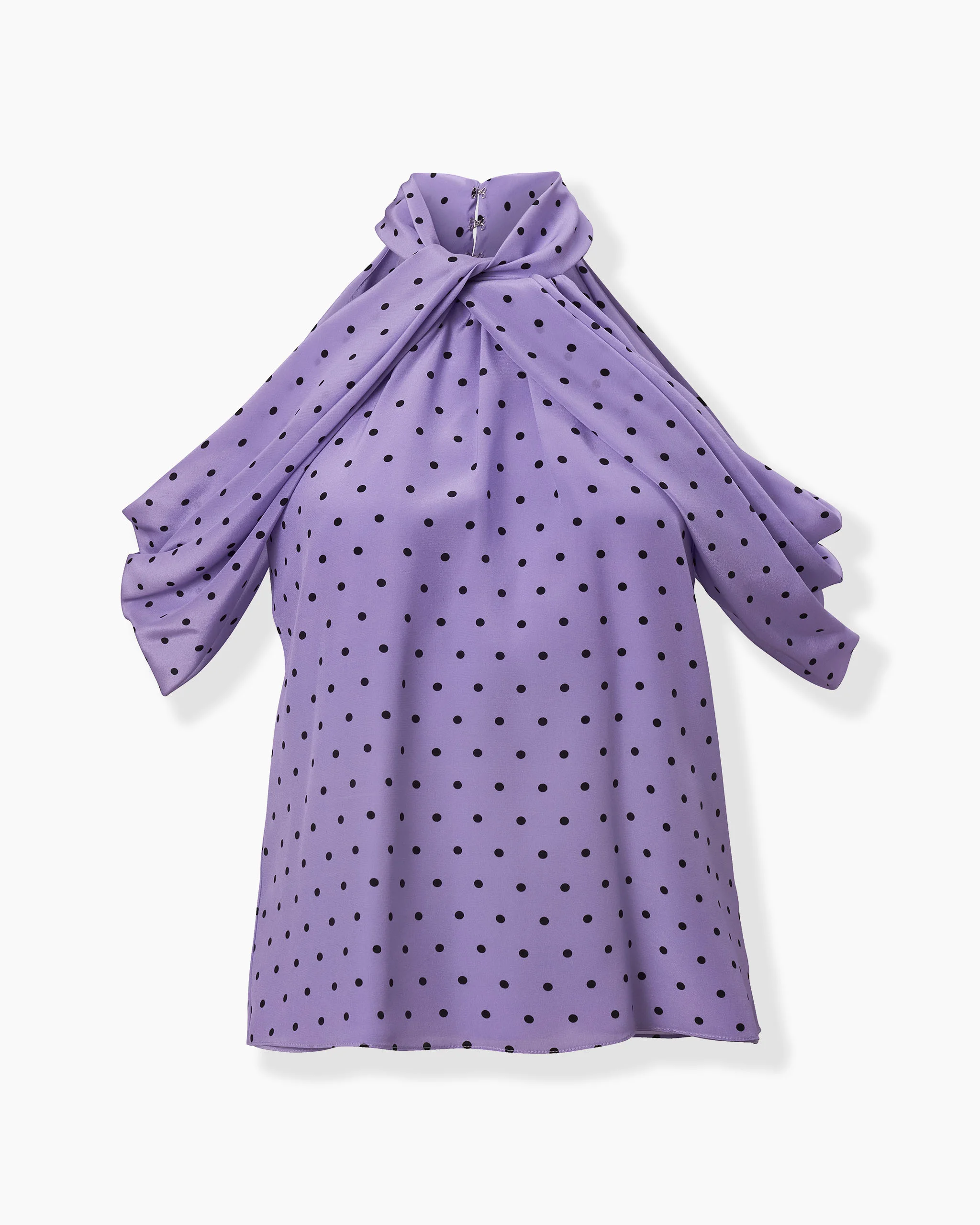 Polka Dot Halterneck Top - 1