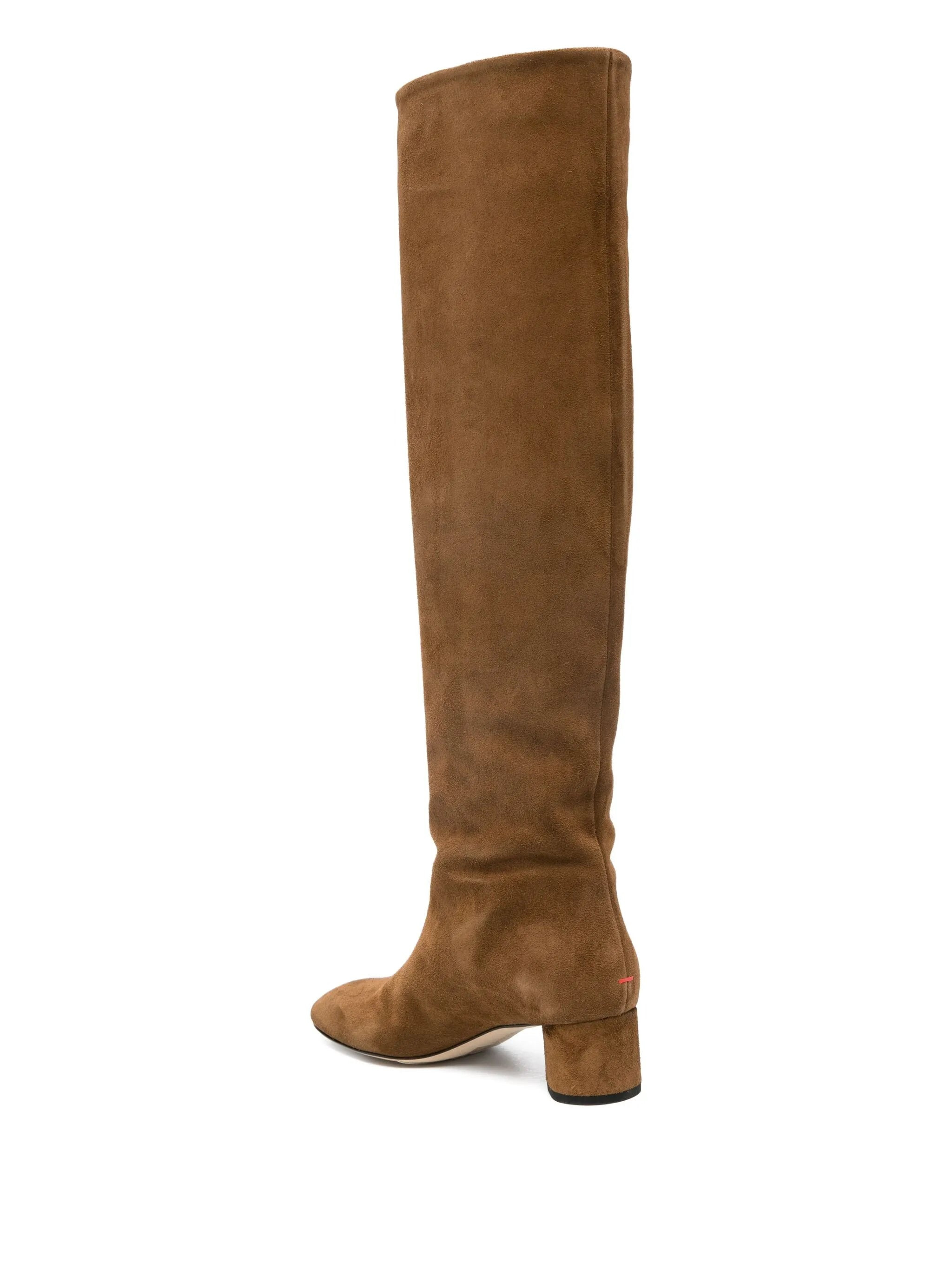 Aeyde Suede Knee-high Boots - 4