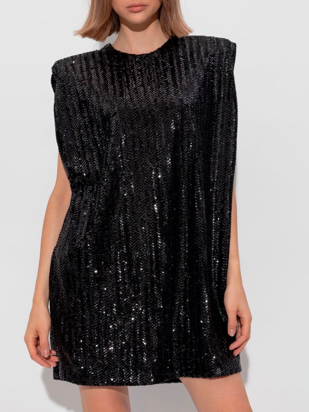 ワンピース Golden  Journey Sleeveless Dress With Shoulderpads Golden Goose `Journey` Sleeveless Dress With Shoulderpads
