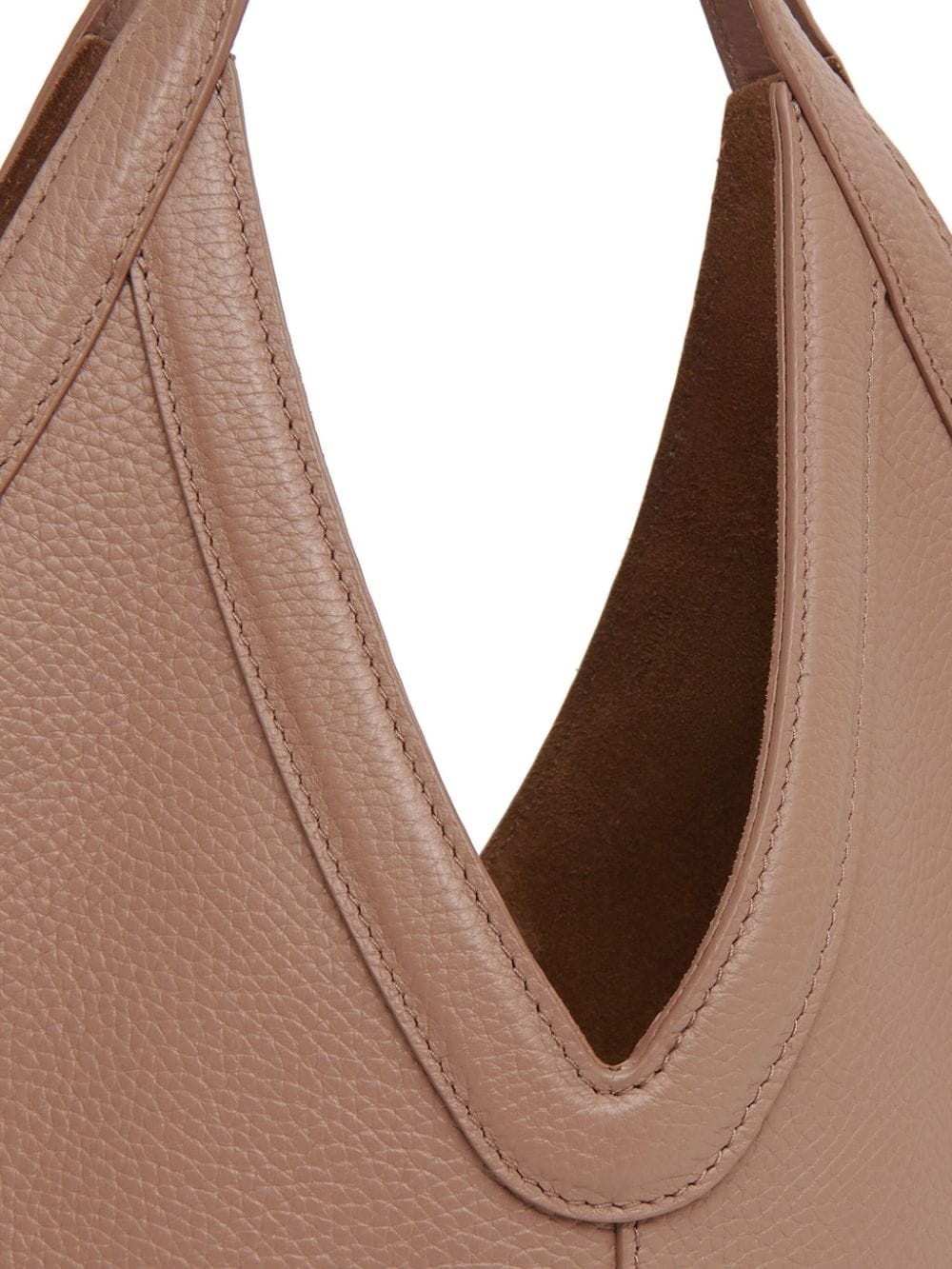 Soft M leather tote bag - 4