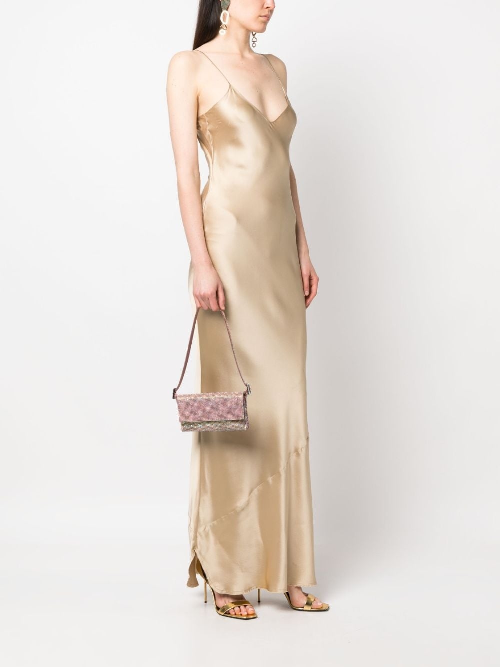 Vittissima crystal-embellished shoulder bag - 2