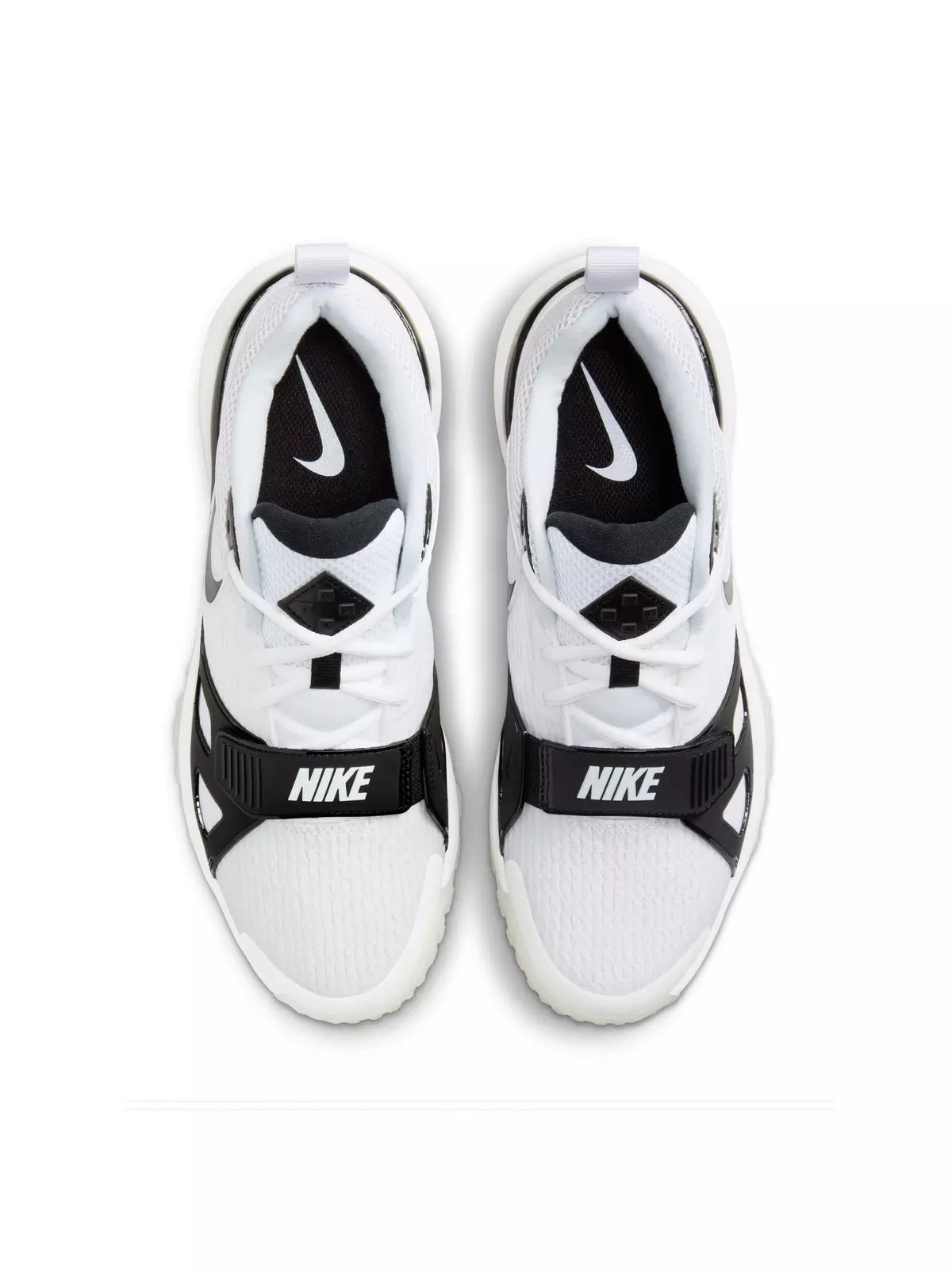 Air Zoom Diamond Elite Turf "White/Black/Pure Platinum/Bright Crimson" Men's Baseball Shoe - 7
